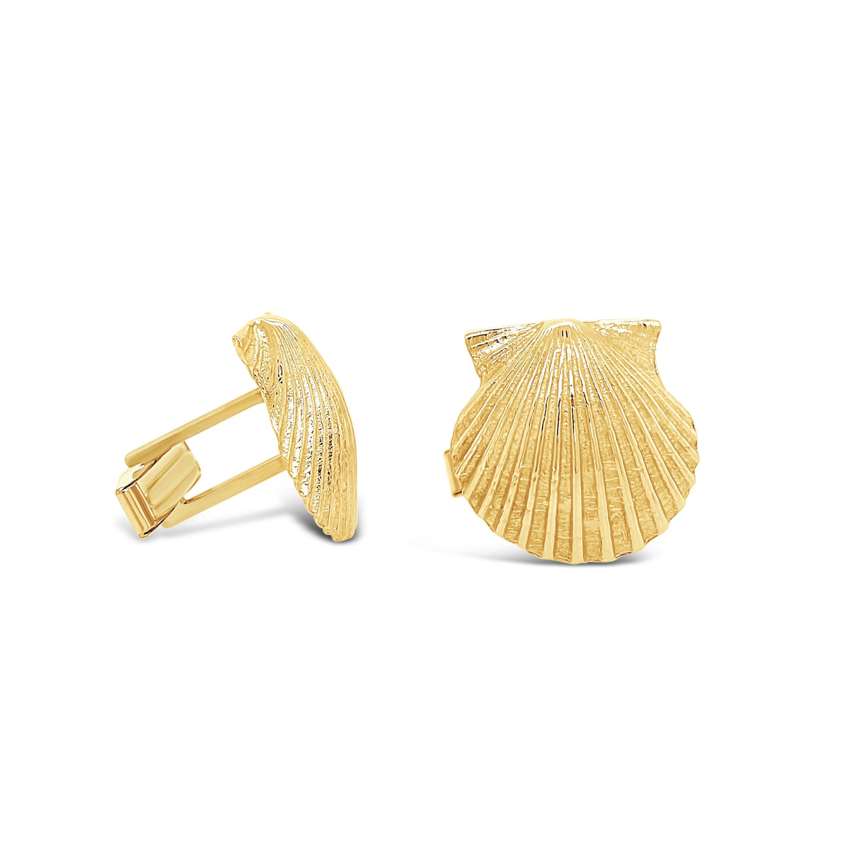 Scallop Shell Cufflinks – CJ Inc.