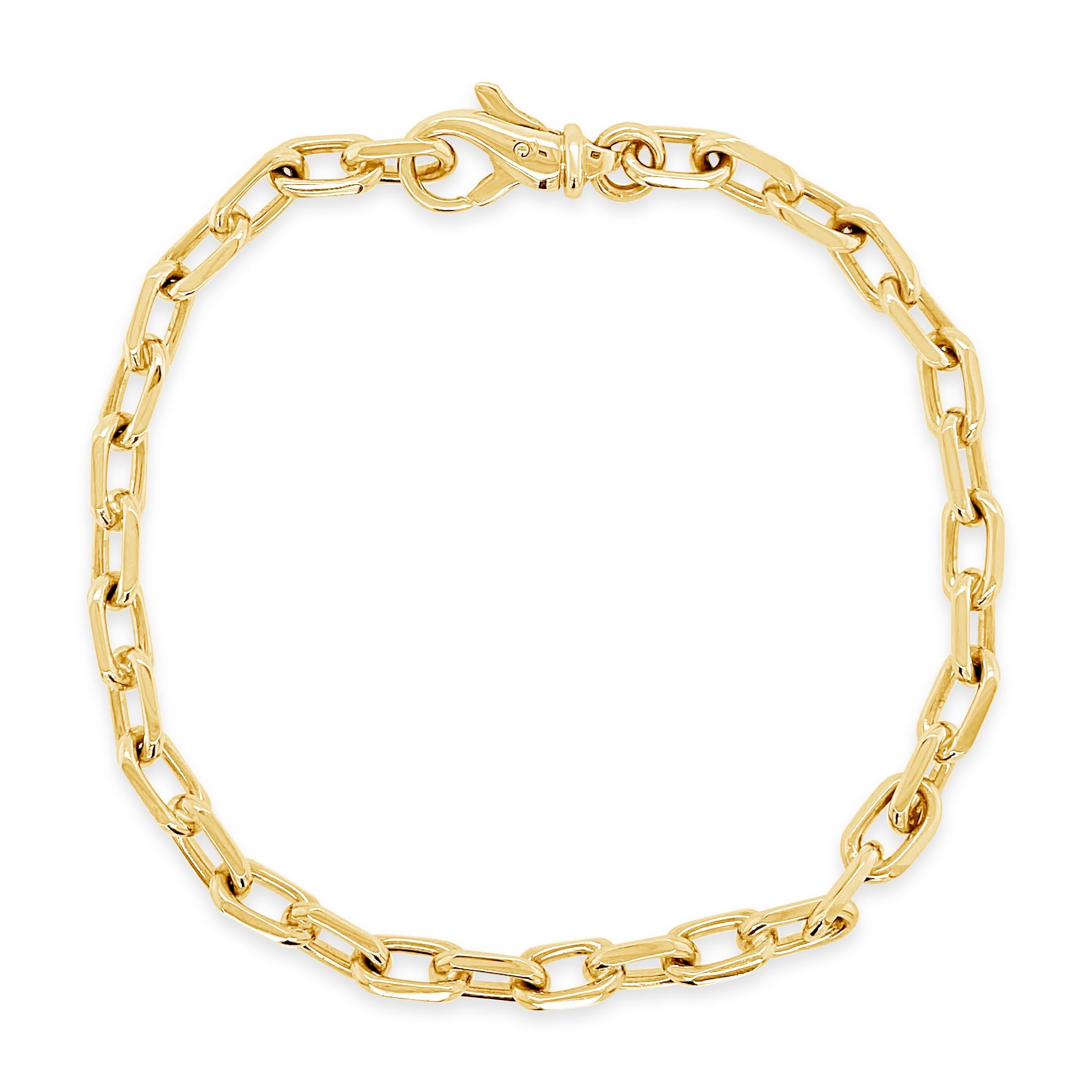 Cartier Estate 14K Yellow Gold Diamond Curb Link Bracelet