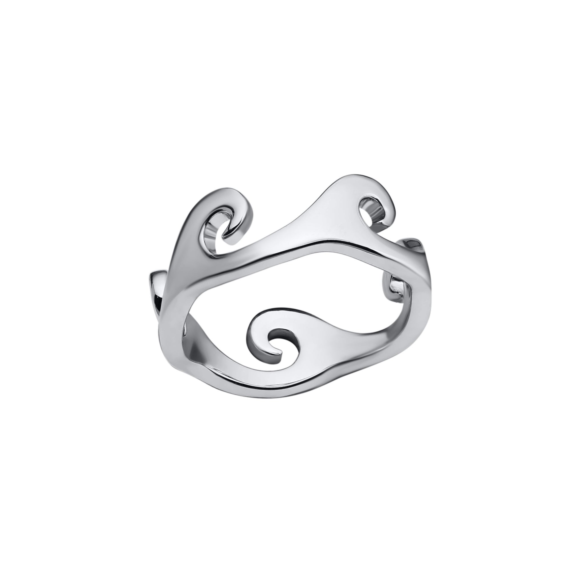 Silver Multi-Wave Ring – CJ Inc.