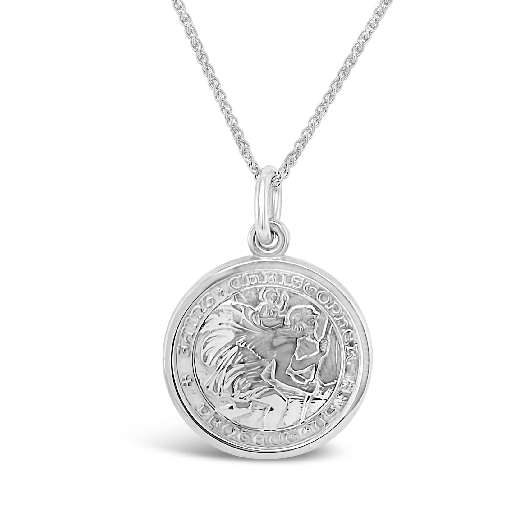 Sterling Silver St. Christopher Necklace | A Touch of Silver